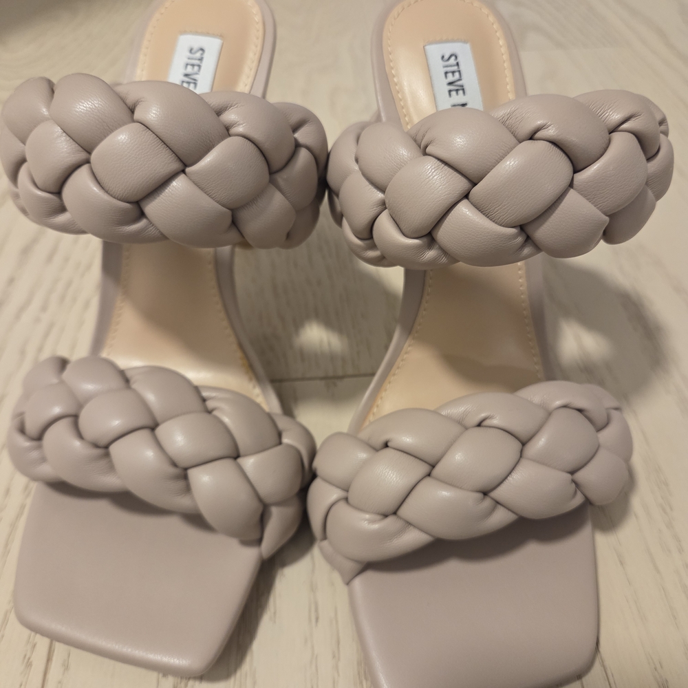 Steve Madden Women's Braided Sandals - Taupe